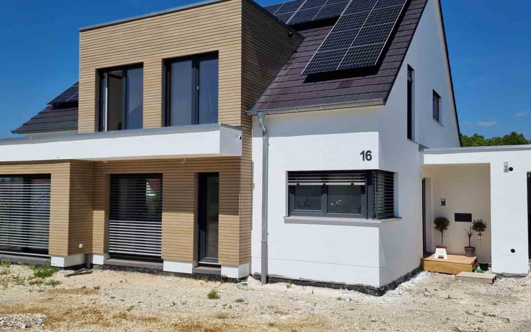 Energetische Baubegleitung eines KfW-Effizienzhauses 55 in Westerheim